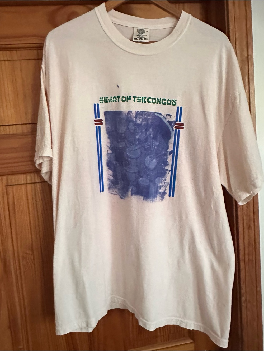 Handmade Heart of the Congos tee